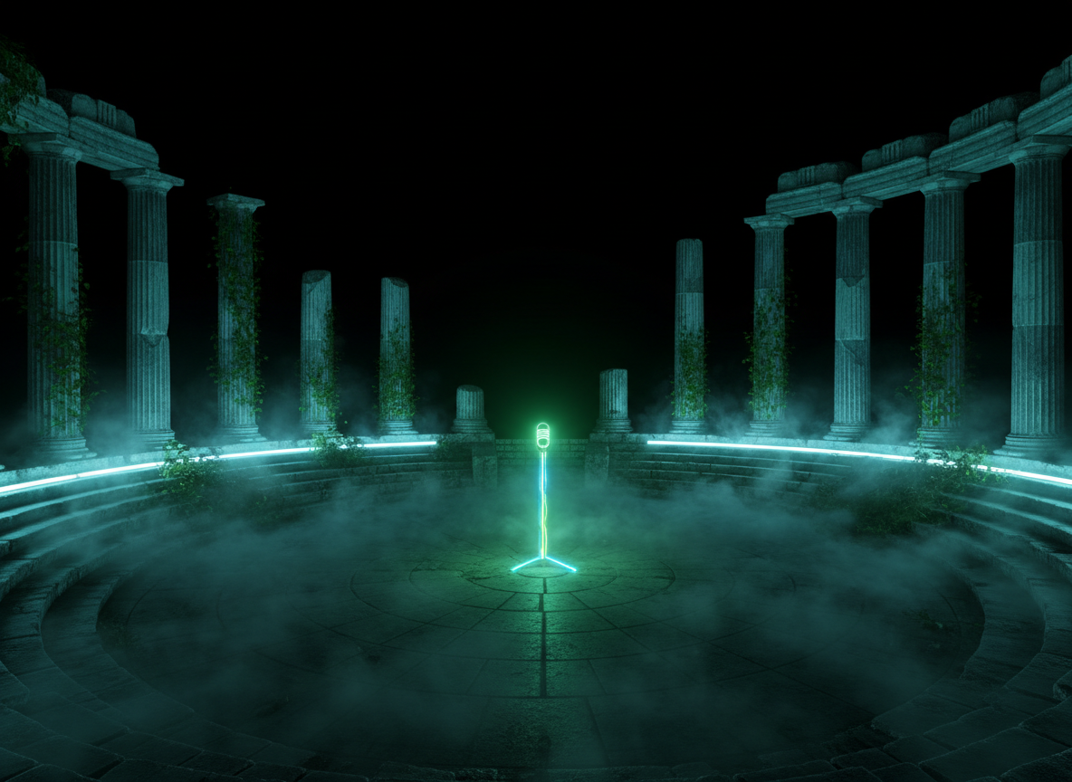 Agora After Dark background
